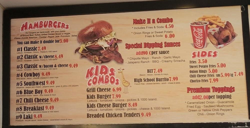 Corner Burger Menu image 4